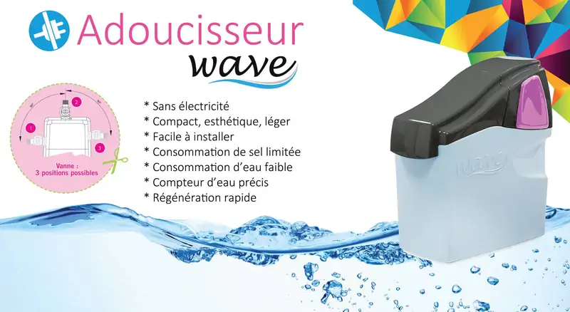 Adoucisseur d'eau Wave à Fargues-Saint-Hilaire