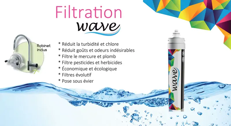 Filtration d'eau Wave à Montussan