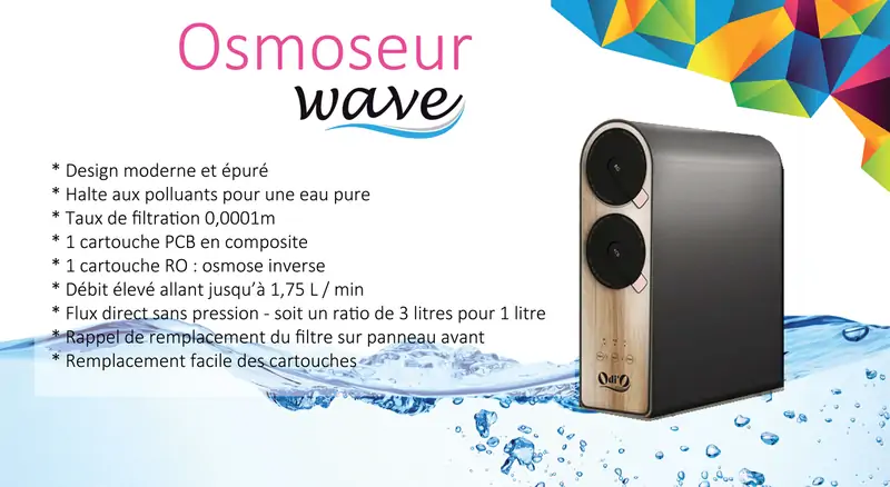 Osmoseur d'eau Wave à Bussy-lès-Poix